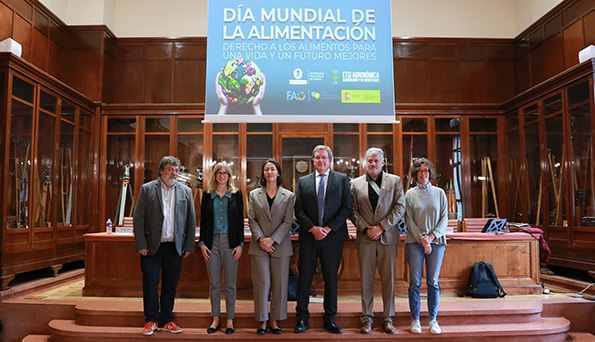 Conmemoración del Día Mundial de la Alimentación en la ETSIAAB